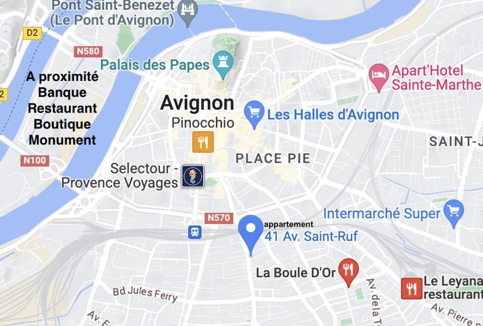 Le Petit Saint-Ruf Apartment Avignon Bagian luar foto